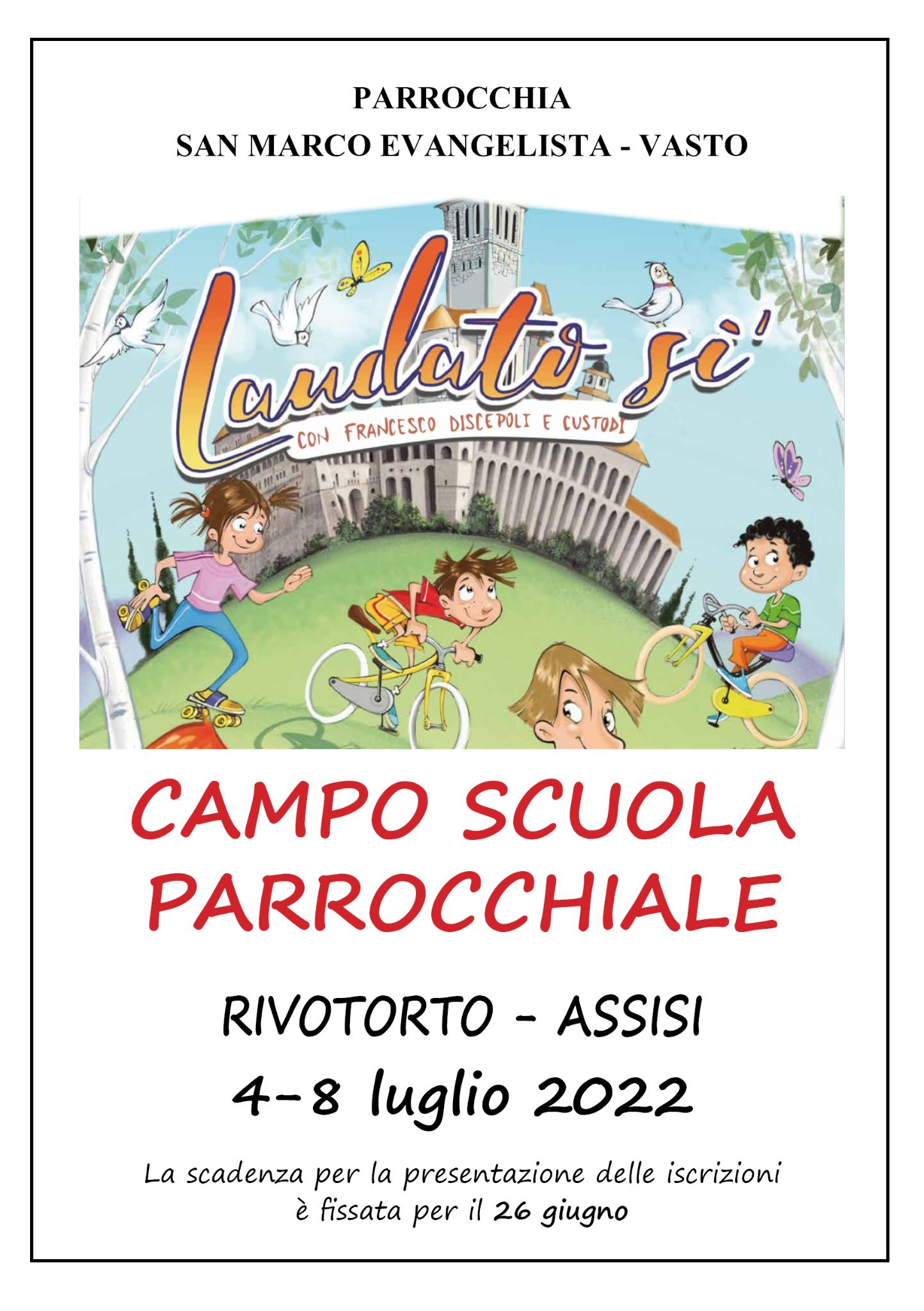 campo scuola 2022